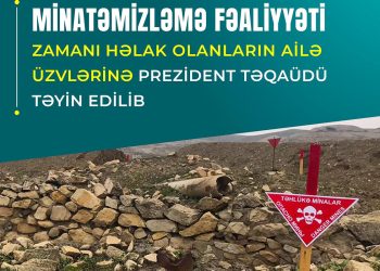 Onların ailələrinə Prezident təqaüdü təyin edildi