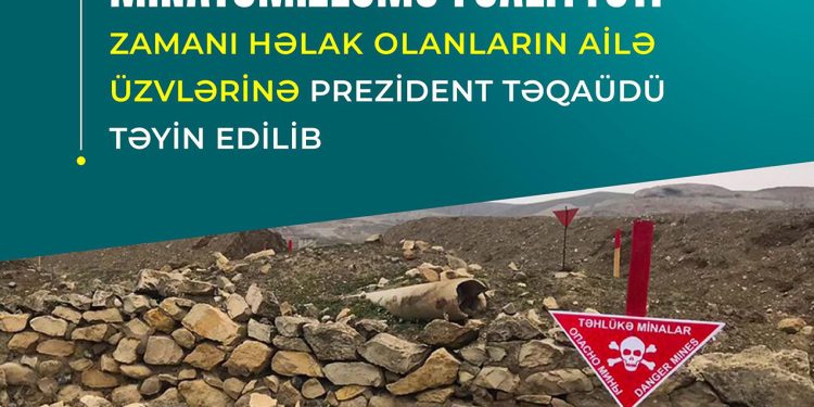 Onların ailələrinə Prezident təqaüdü təyin edildi