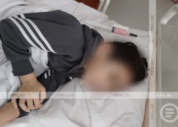 Yevlaxda rəisin sürücüsü qəza törədib: 9 yaşlı oğlan iflic olub