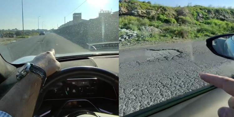 Hövsanda 1.5 kilometrlik yolda 25 "dinozavr yuvası..." - VİDEO