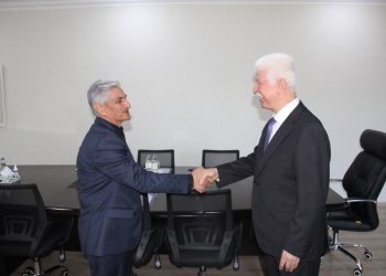 İcra başçısı məşhur tarixçini qəbul etdi - FOTOLAR