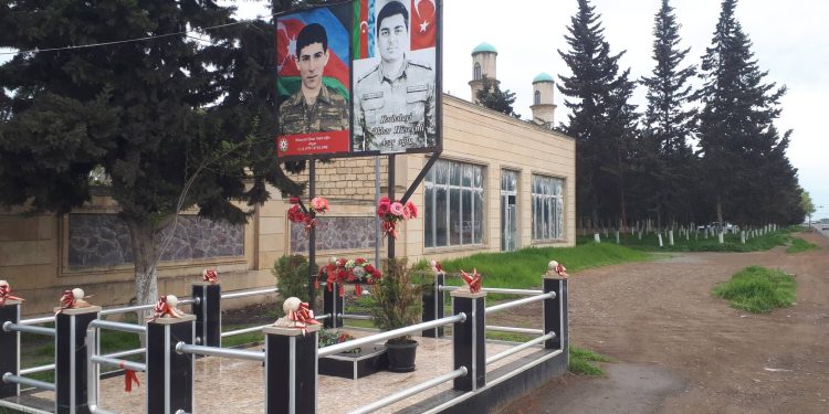 Cəlilabadda daha bir şəhidin adı əbədiləşdirildi - FOTOLAR