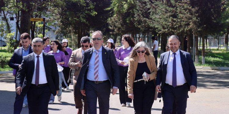 Cəlilabad Peşə Təhsil Mərkəzində möhtəşəm görüş - FOTOLAR