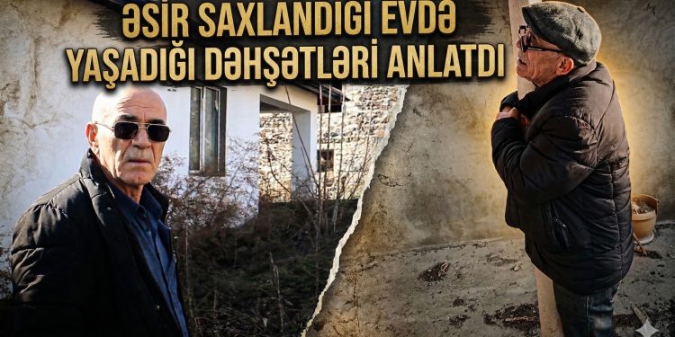 Cəlilabad sakini 606 gün əsir saxlandığı evi tapdı - VİDEO