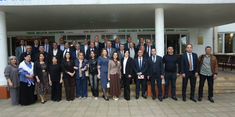 Cəlilabadda məşhur tarixçinin 70 illik yubileyi keçirildi - FOTOLAR