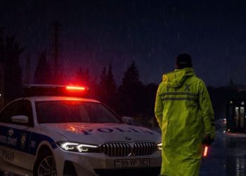 DYP-dən yağışlı hava ilə bağlı sürücülərə müraciət