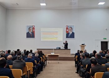 Cəlilabadda məktəb direktorları ilə işguzar görüş keçirildi - FOTOLAR