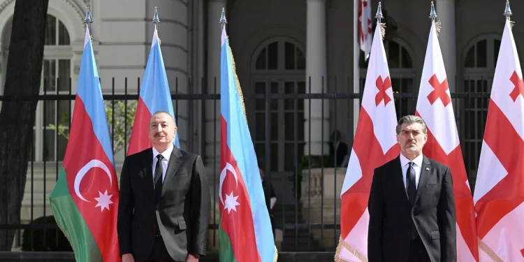 Prezidentin rəsmi qarşılanma mərasimi oldu - VİDEO