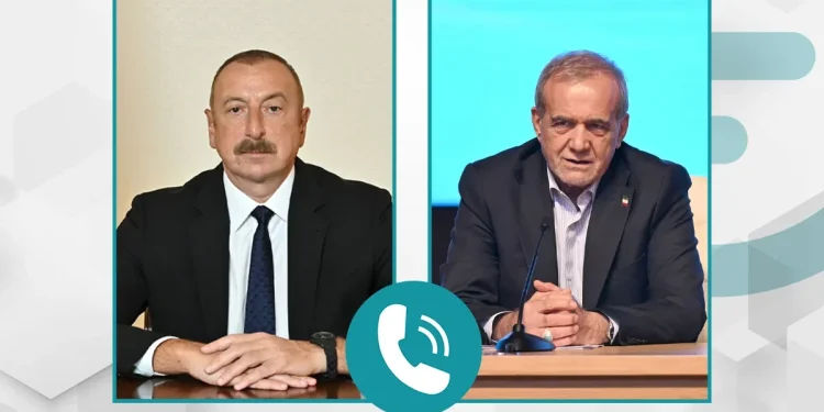 İlham Əliyev Məsud Peşeksiana zəng etdi