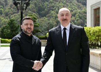 Prezidentin sosial şəbəkə hesabında Zelenskinin səfəri ilə bağlı videoçarx paylaşılıb - VİDEO