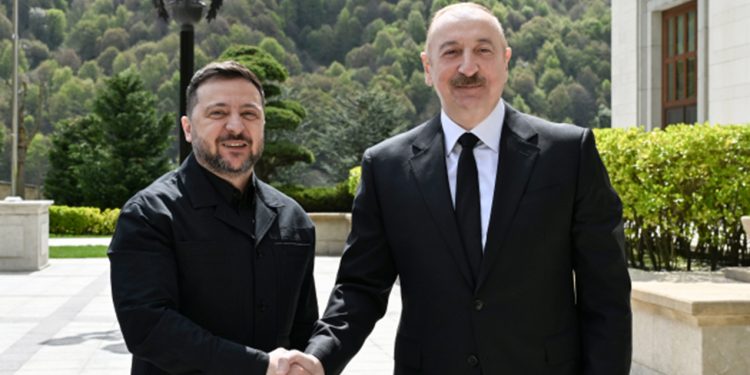 Prezidentin sosial şəbəkə hesabında Zelenskinin səfəri ilə bağlı videoçarx paylaşılıb - VİDEO