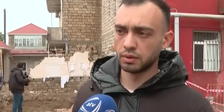 "Gördüm ki, evin altında nəsə partladı..." - Kollektorun üzərində tikilən evin sahibi - VİDEO