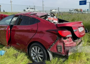 Cəlilabadda toya gedən ailə üzvləri qəzaya düşdü - Ölən var - VİDEO