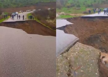 Kəndlərarası yol yararsız hala düşdü - VİDEO