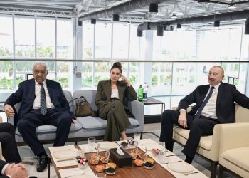 Prezidentlə xanımı açılışa qatıldı - FOTOLAR