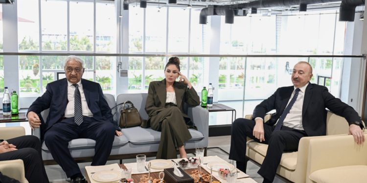 Prezidentlə xanımı açılışa qatıldı - FOTOLAR