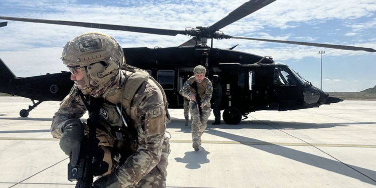 Türkiyədə birgə təlimdən FOTOLAR