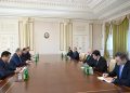 Prezident qazaxıstanlı nazirləri qəbul etdi - FOTOLAR