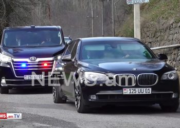 Şahin Mustafayevin korteji Ağverəni belə tərk etdi - VİDEO