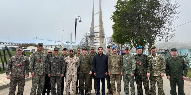Hikmət Hacıyev Şuşada hərbi attaşelərlə - FOTO