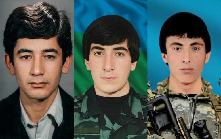 Daha 3 itkin şəhidin qalıqları tapıldı – FOTOLAR