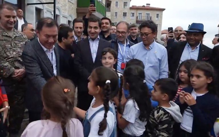 Qarabağa səfərin ilk günündən bu görüntüləri paylaşdı – VİDEO