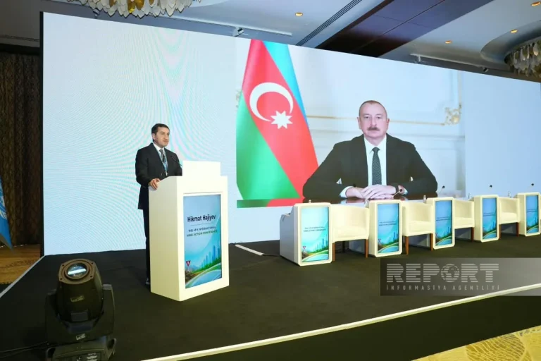 İlham Əliyev 4-cü Beynəlxalq Minatəmizləmə Konfransının iştirakçılarına müraciət ünvanlayıb