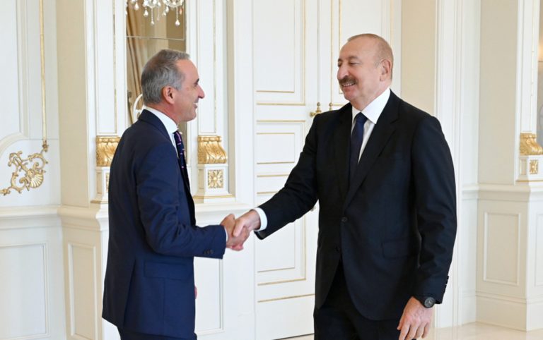 İham Əliyev ATƏT Parlament Assambleyasının prezidentini qəbul etdi – FOTOLAR