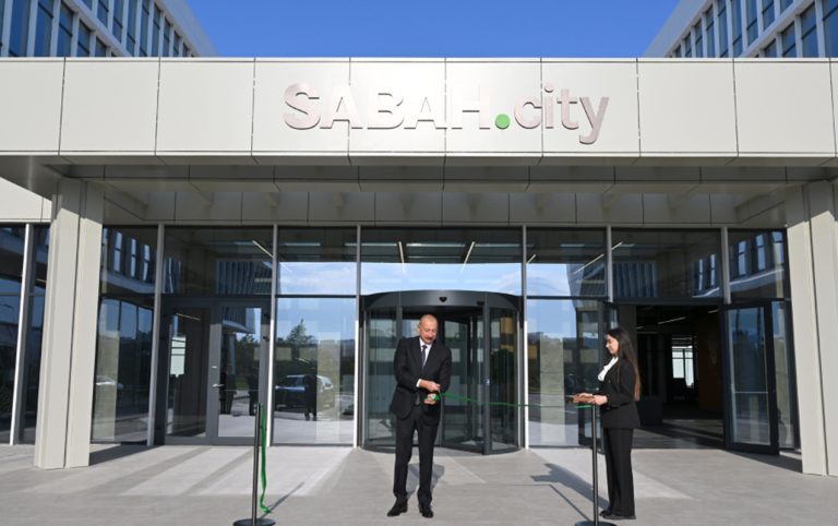 Prezident “SABAH.city”nin açılışında iştirak etdi – FOTOLAR
