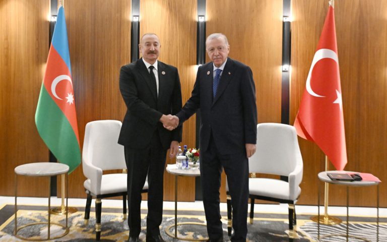 Prezident Ərdoğanla görüşdü – FOTOLAR