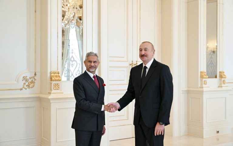 Prezident Hindistan XİN rəhbərini qəbul etdi – FOTOLAR