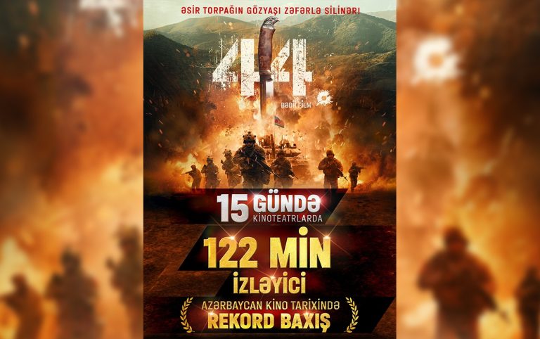 “44” filminin kinoteatr nümayişində rekord izləyici
