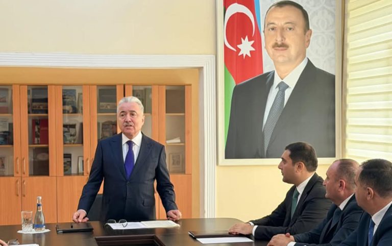Yeni icra başçısı kollektivə təqdim olundu – FOTOLAR